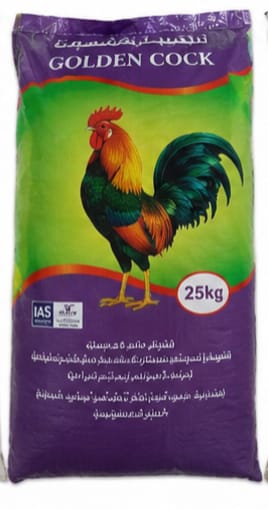 حصي E الديك الذهبي25كج